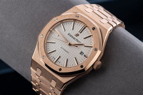 royal oak audemars piguet rose gold|ap royal oak retail price.